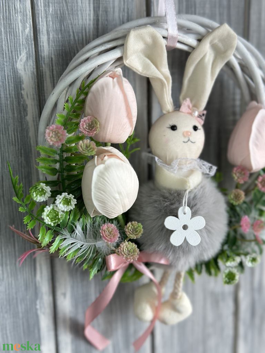 Ajtódísz tavaszra - otthon & életmód - dekoráció - ajtó- és ablak dekoráció - ablakdísz - Meska.hu