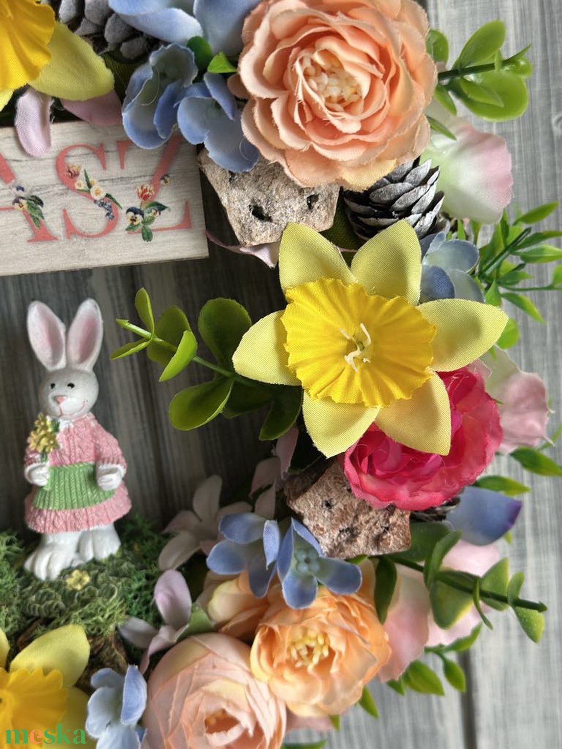 Színes TAVASZ - otthon & életmód - dekoráció - ajtó- és ablak dekoráció - ajtódísz & kopogtató - Meska.hu