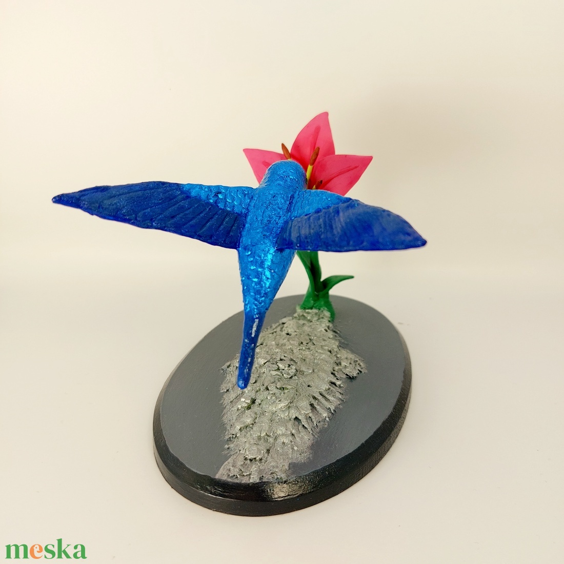 Kék Kolibri - otthon & életmód - dekoráció - dísztárgy - Meska.hu