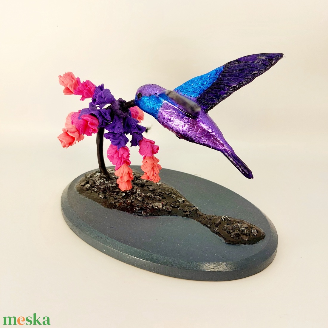 Lila Kolibri - otthon & életmód - dekoráció - dísztárgy - Meska.hu