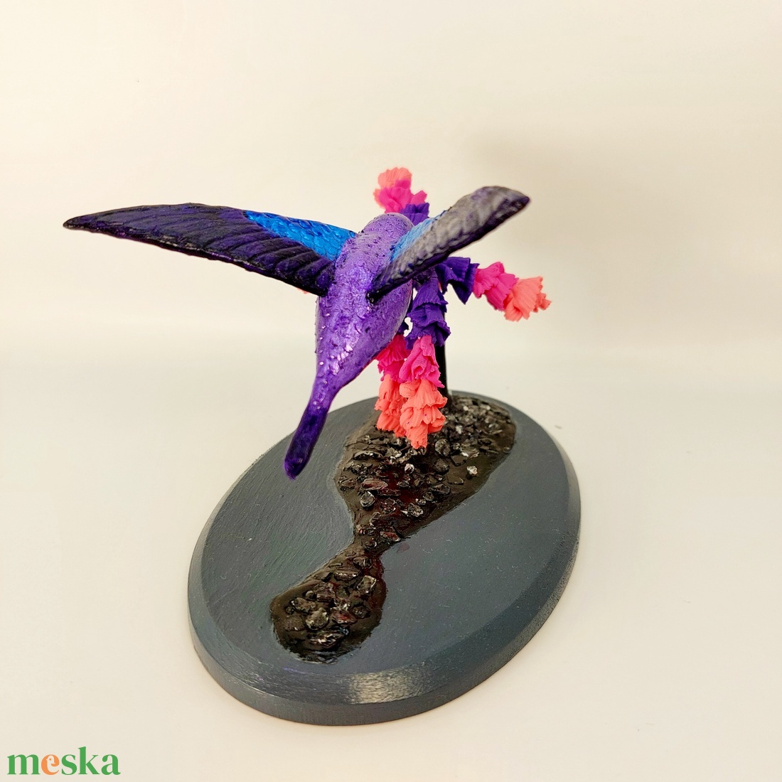 Lila Kolibri - otthon & életmód - dekoráció - dísztárgy - Meska.hu