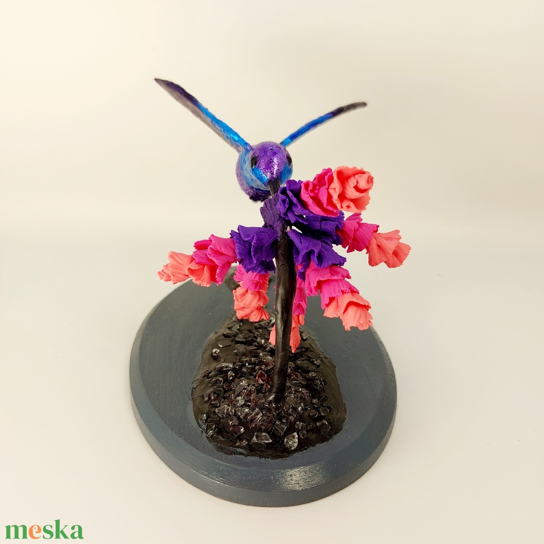 Lila Kolibri - otthon & életmód - dekoráció - dísztárgy - Meska.hu