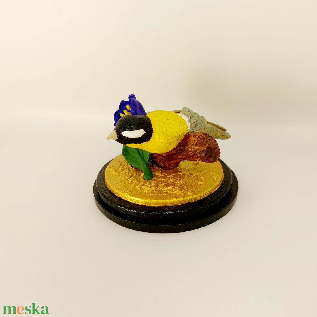 Sárga Széncinege - otthon & életmód - dekoráció - dísztárgy - Meska.hu