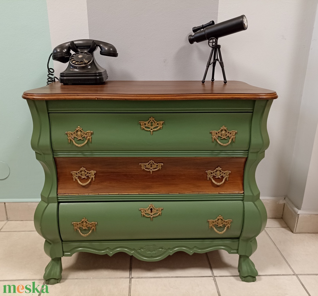 Felújított neobarokk kis komód - otthon & életmód - bútor - komód - Meska.hu