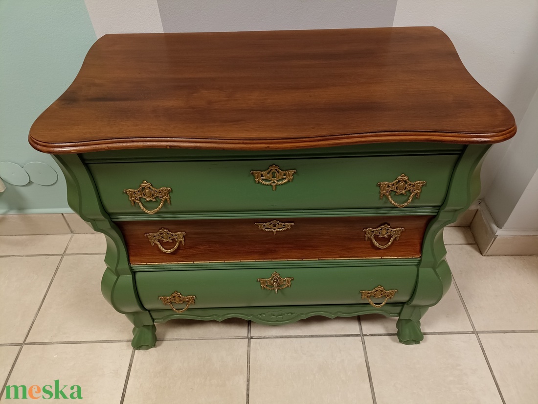 Felújított neobarokk kis komód - otthon & életmód - bútor - komód - Meska.hu