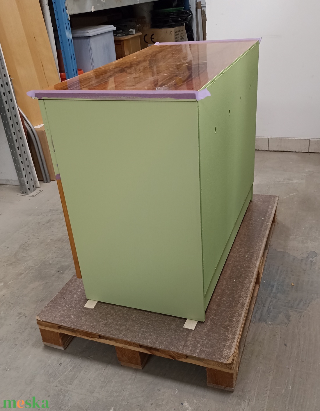 Felújított kétajtós komód - otthon & életmód - bútor - komód - Meska.hu