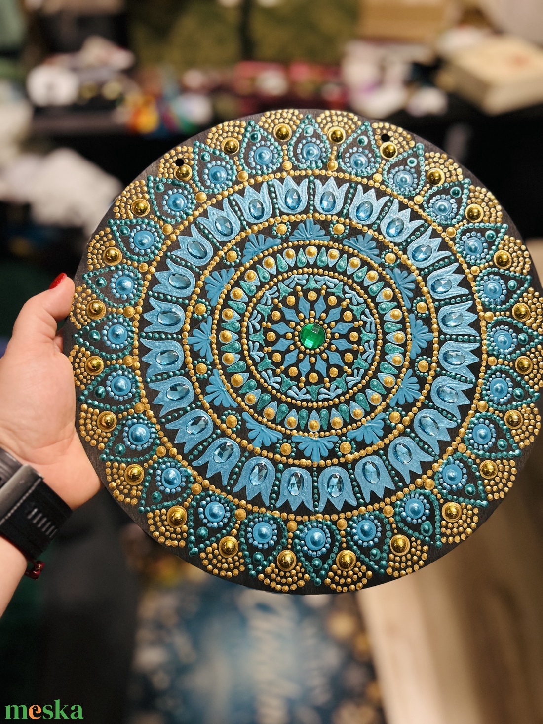 Mandala - művészet - festmény - akril - Meska.hu Mandala - művészet - festmény - akril - Meska.hu