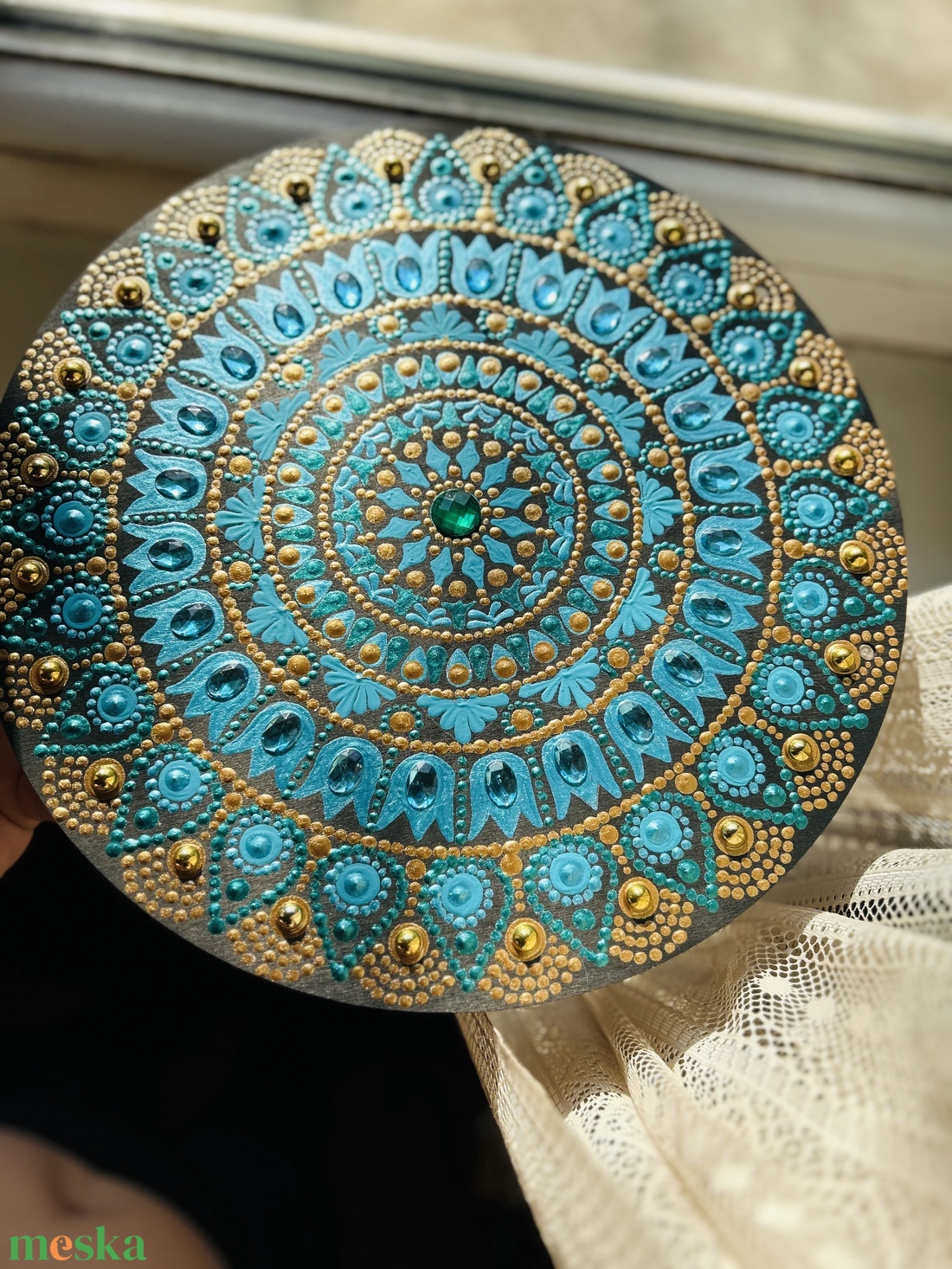 Mandala - művészet - festmény - akril - Meska.hu Mandala - művészet - festmény - akril - Meska.hu