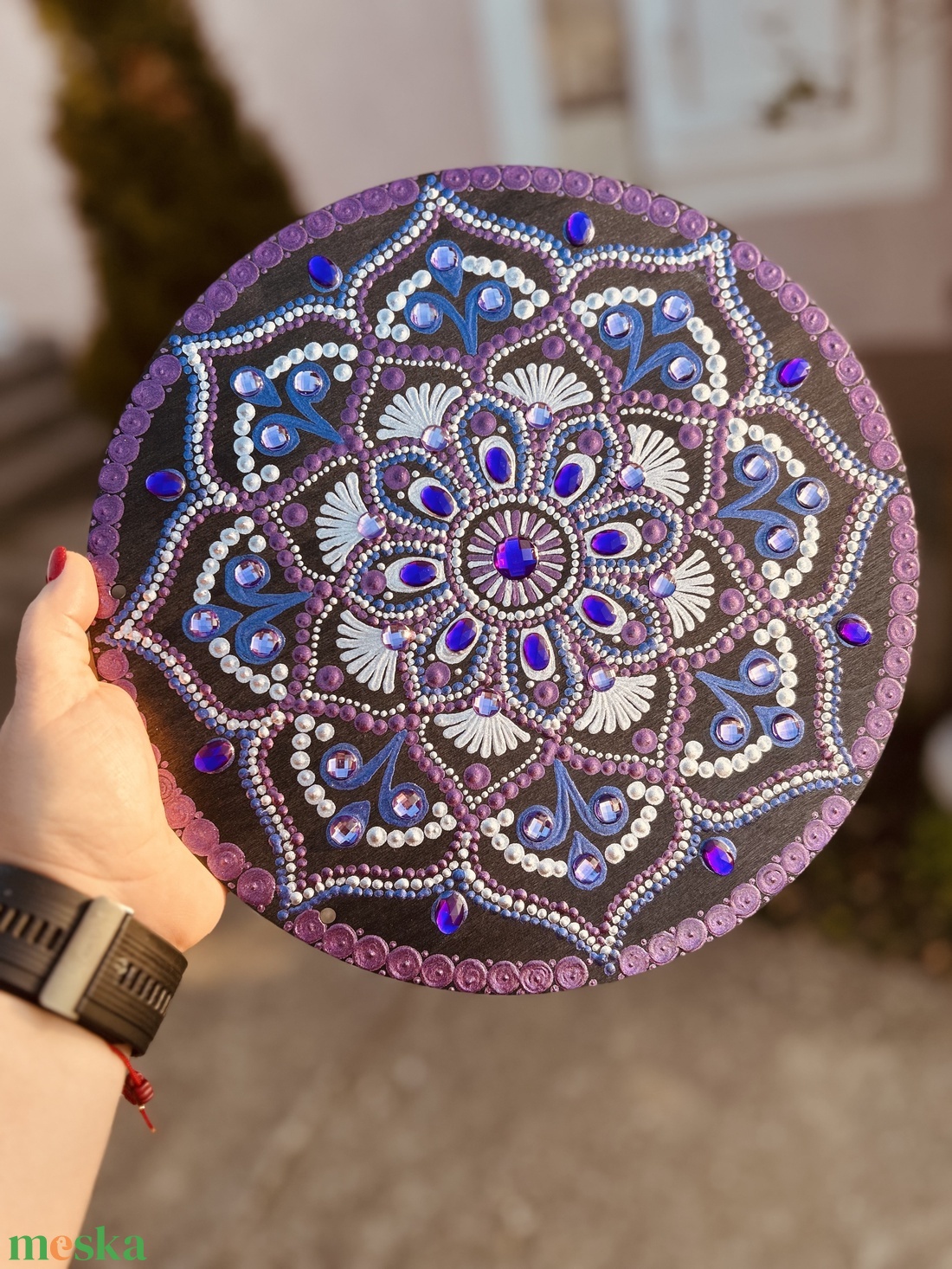 Mandala - művészet - festmény - akril - Meska.hu Mandala - művészet - festmény - akril - Meska.hu