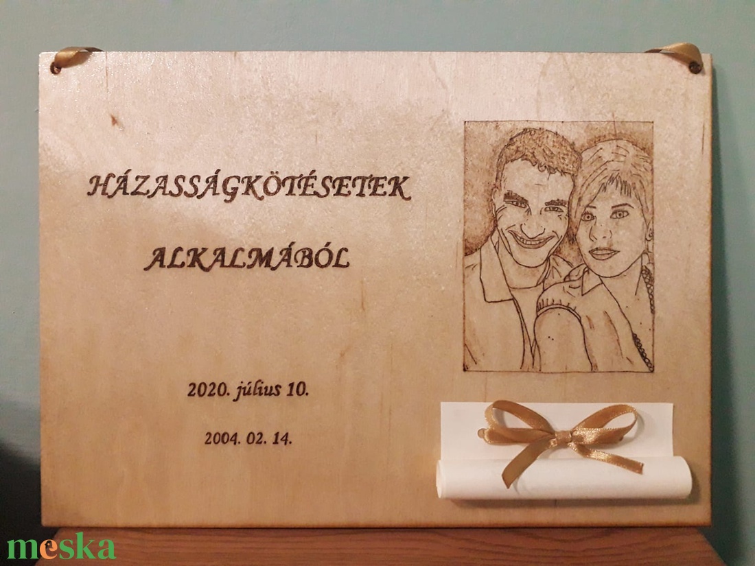 Esküvői ajándék - esküvő - emlék & ajándék - nászajándék - Meska.hu
