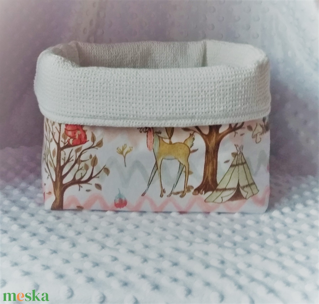 Textil tároló  - otthon & életmód - babaszoba, gyerekszoba - babaszoba dekoráció - Meska.hu