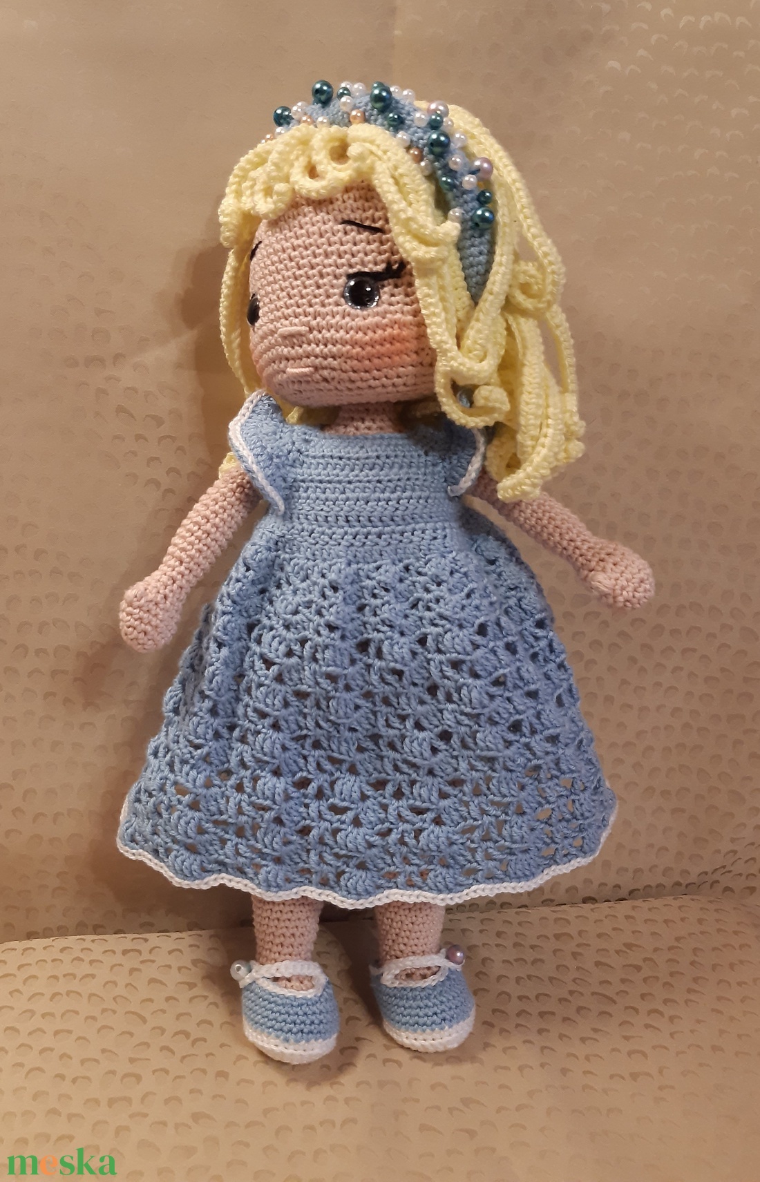 Angyalka baba - játék & sport - baba & babaház - öltöztethető baba - Meska.hu