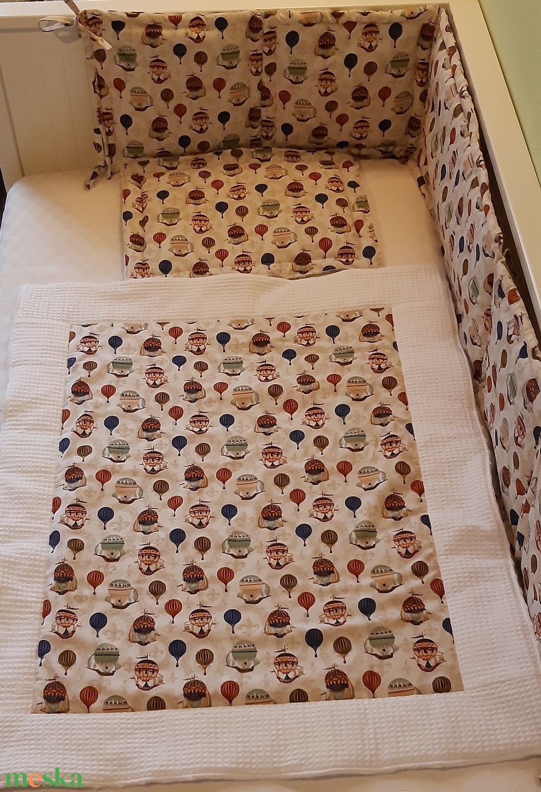 Babaváró garnitúra, szett kiságyba - baba - mama - baba ágynemű - szett kiságyba - Meska.hu