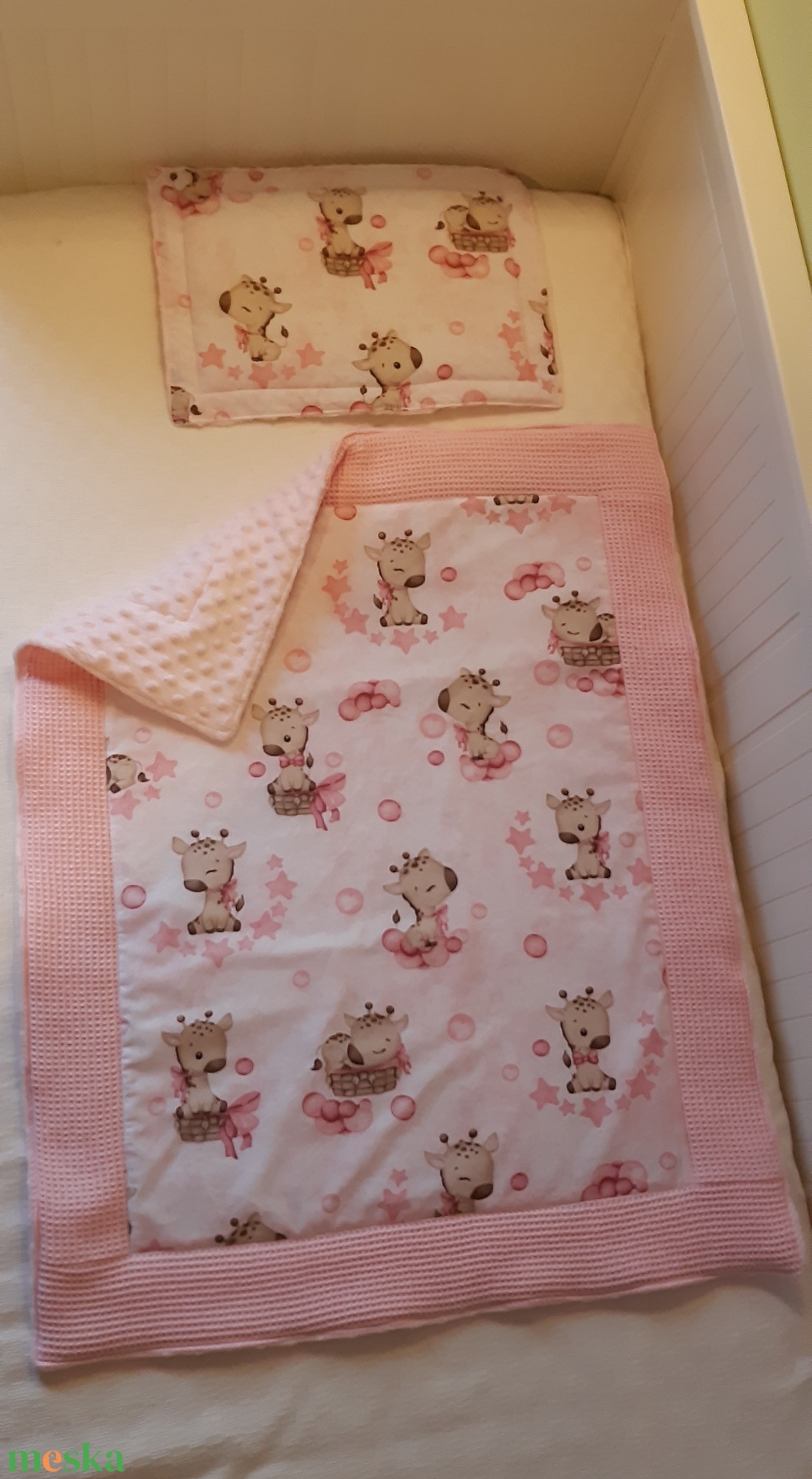 Babaváró garnitúra, szett kiságyba - baba - mama - baba ágynemű - szett kiságyba - Meska.hu