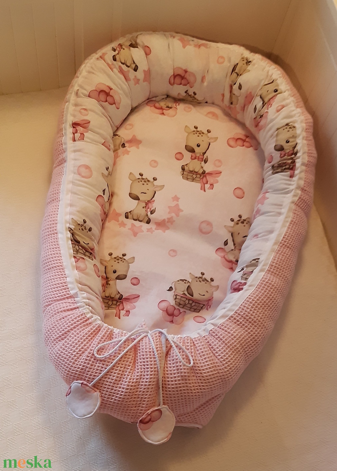 Babaváró garnitúra, szett kiságyba - baba - mama - baba ágynemű - szett kiságyba - Meska.hu