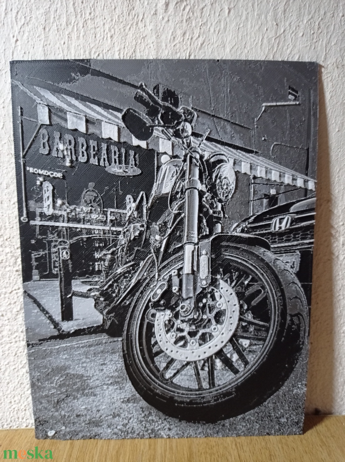 Chopper motor 3D nyomtatott kép - otthon & életmód - dekoráció - kép & falikép - 3d képek - Meska.hu