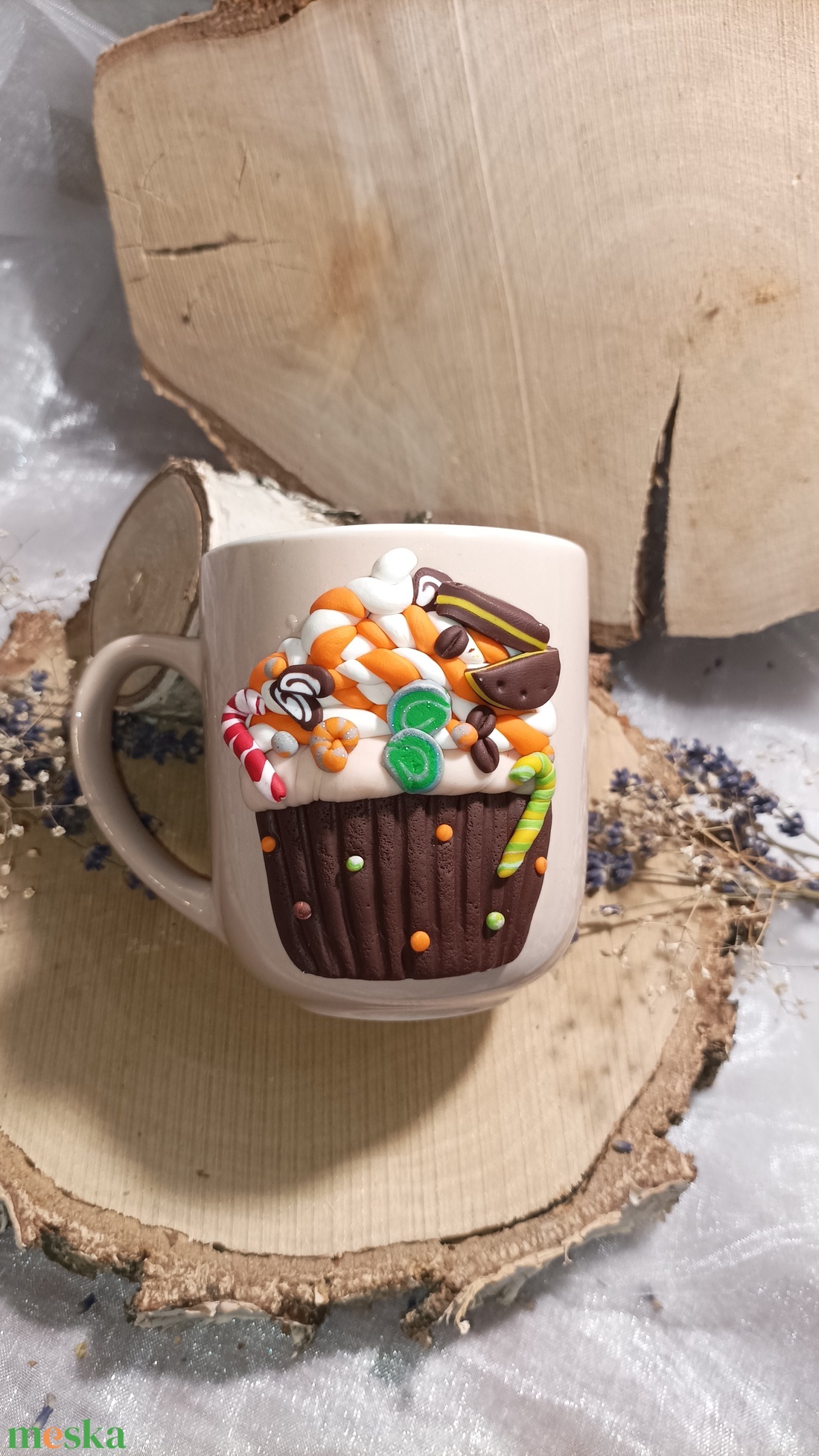 Muffinos bögre és kanál - otthon & életmód - konyhafelszerelés, tálalás - tálalás - bögre & csésze - Meska.hu Muffinos bögre és kanál - otthon & életmód - konyhafelszerelés, tálalás - tálalás - bögre & csésze - Meska.hu