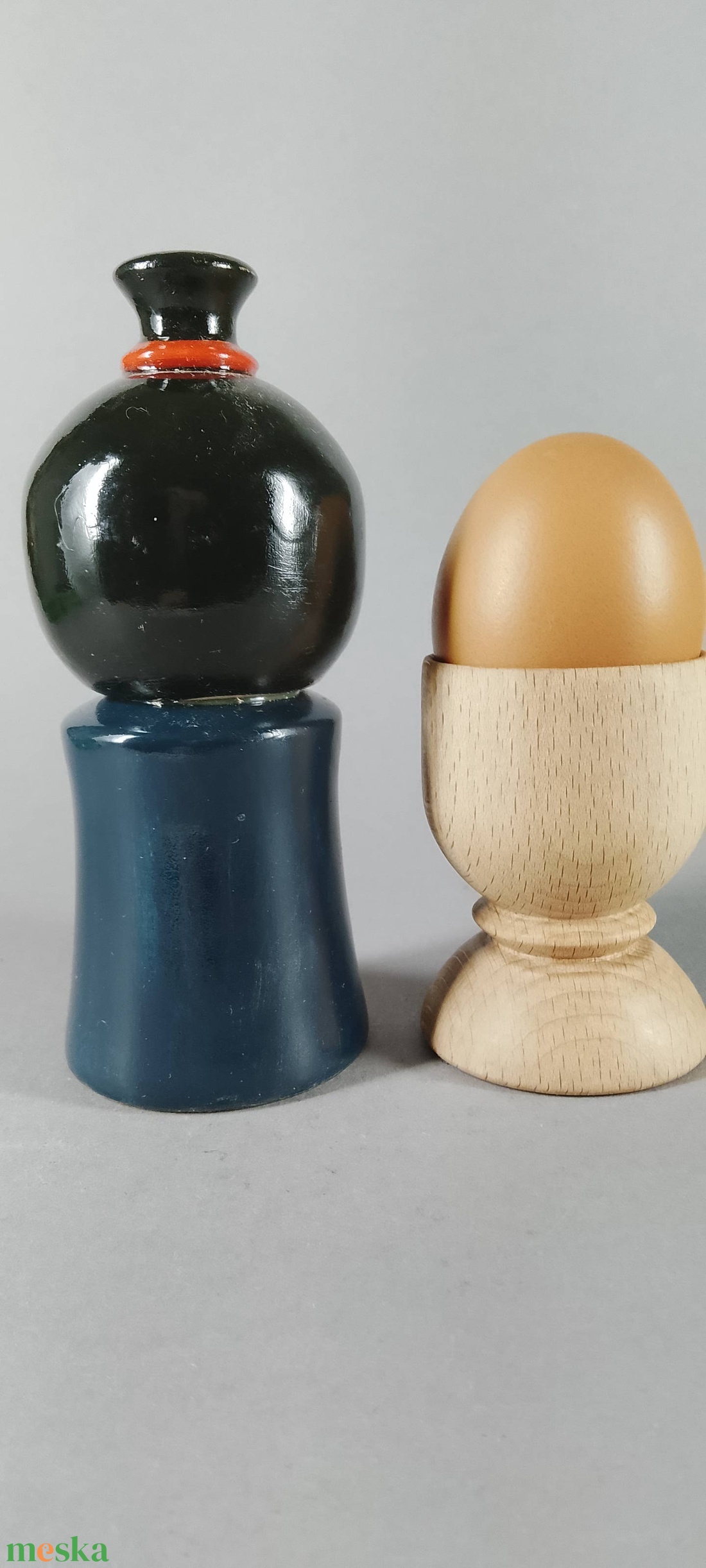 Kézzel készített egyedi Kokeshi - autentikus japán mintával - művészet - más gyűjtemények - Meska.hu