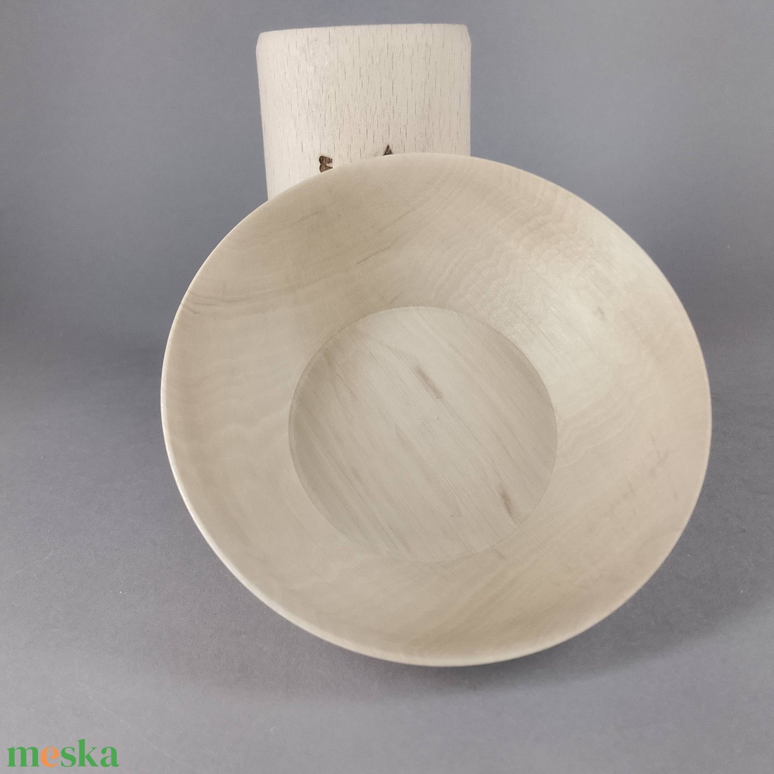 Kézzel készített bükkfa tálka - kellékek & szerszámok - hobby fa alapanyag - doboz - Meska.hu