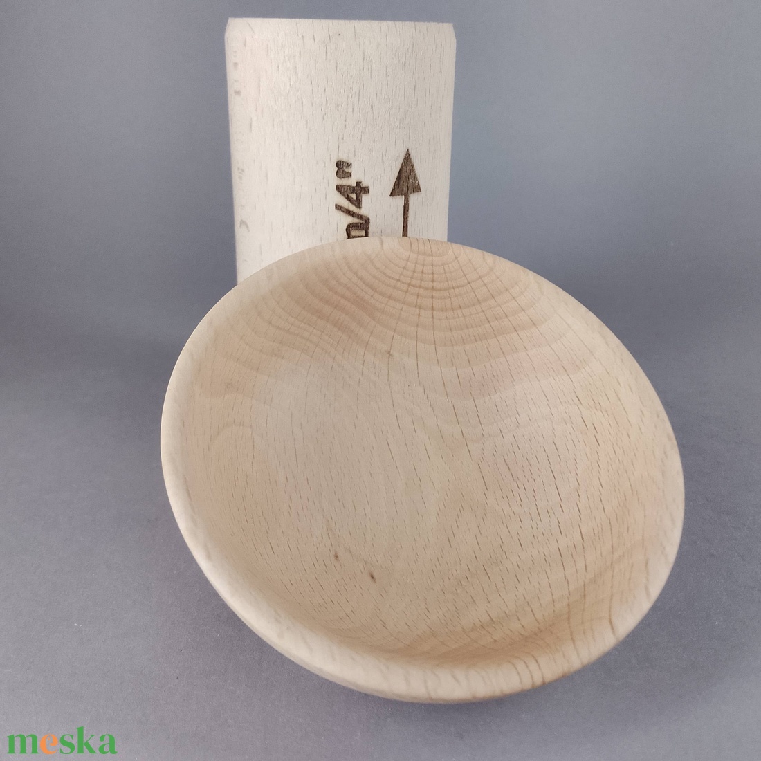 Kézzel készített bükkfa tálka - kellékek & szerszámok - hobby fa alapanyag - doboz - Meska.hu
