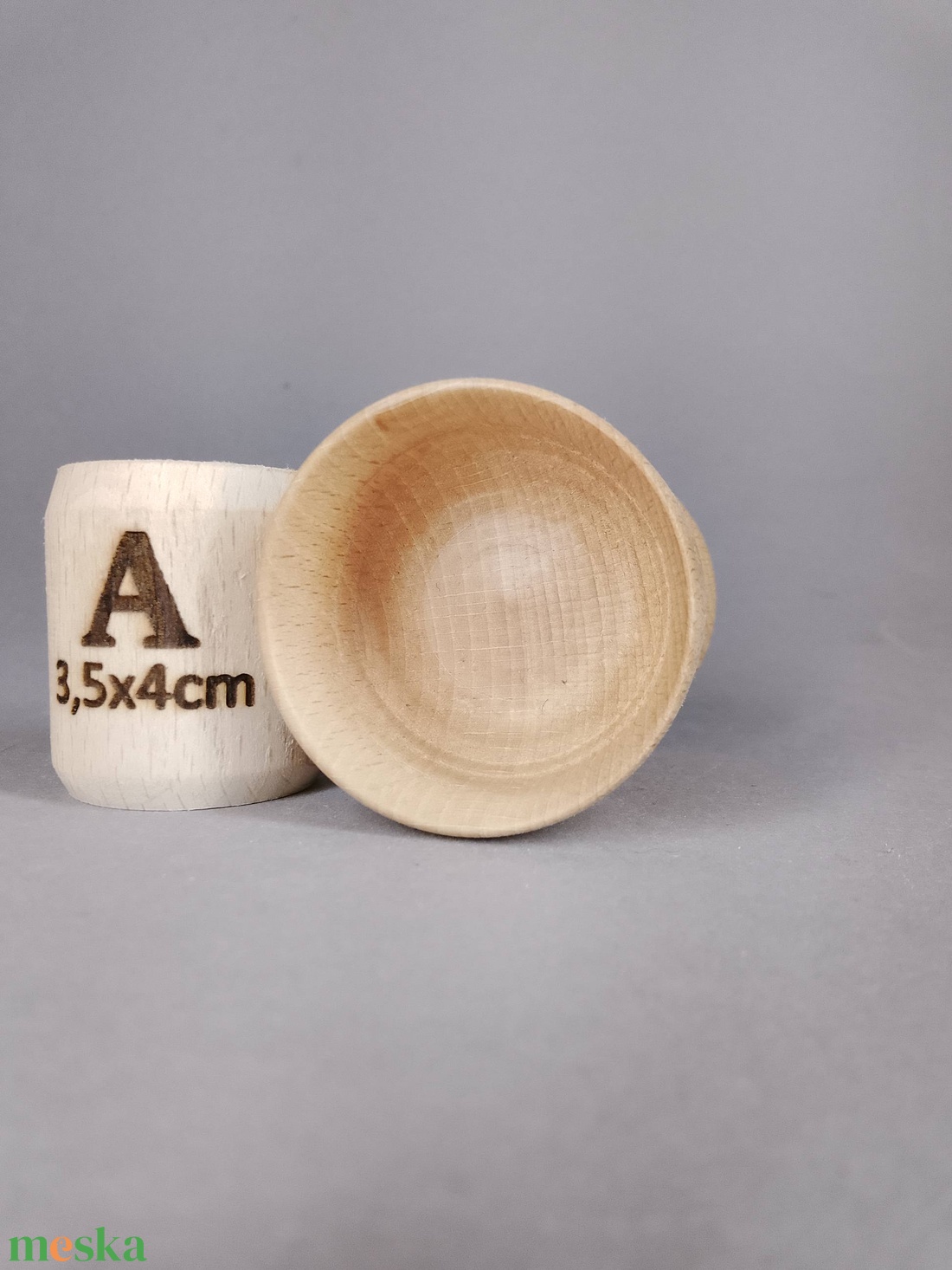Esztergált tojástartó pohárkák - kellékek & szerszámok - hobby fa alapanyag - egyéb fatermék - Meska.hu