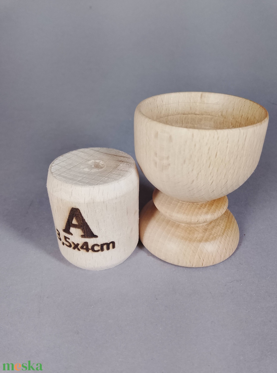 Esztergált tojástartó pohárkák - kellékek & szerszámok - hobby fa alapanyag - egyéb fatermék - Meska.hu
