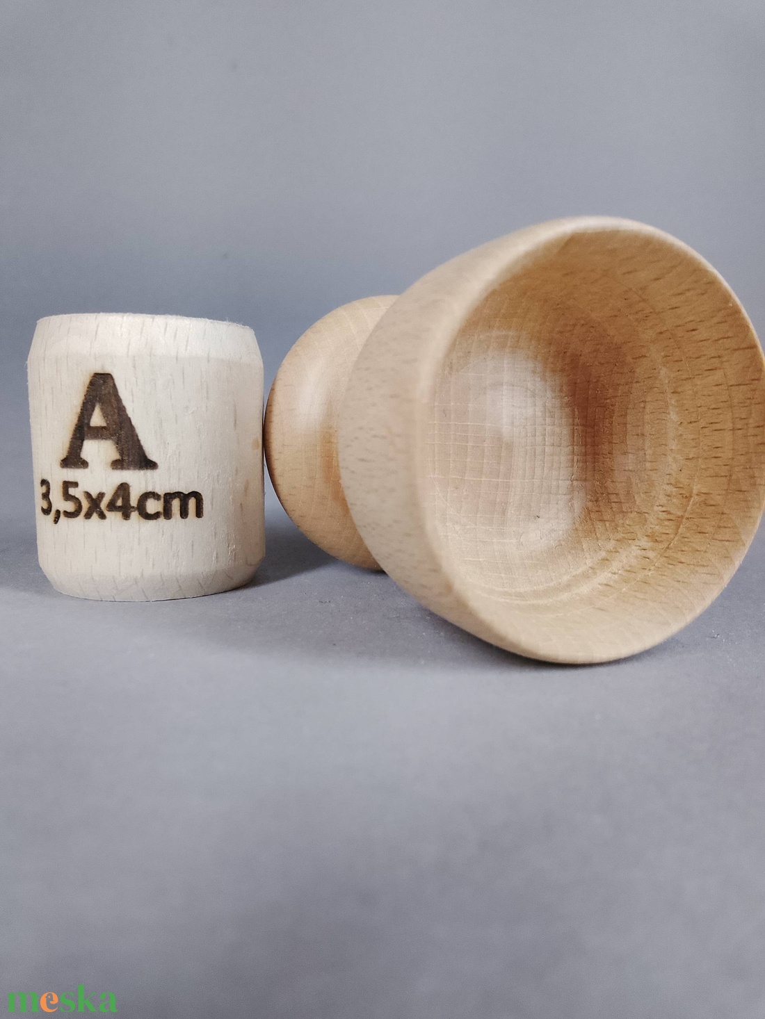 Esztergált tojástartó pohárkák - kellékek & szerszámok - hobby fa alapanyag - egyéb fatermék - Meska.hu