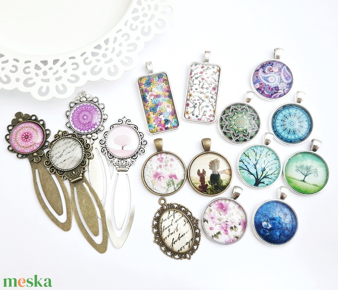 Üveglencsés ékszerkészítő workshop 3 főnek - diy (csináld magad) - workshop & tanfolyam - Meska.hu