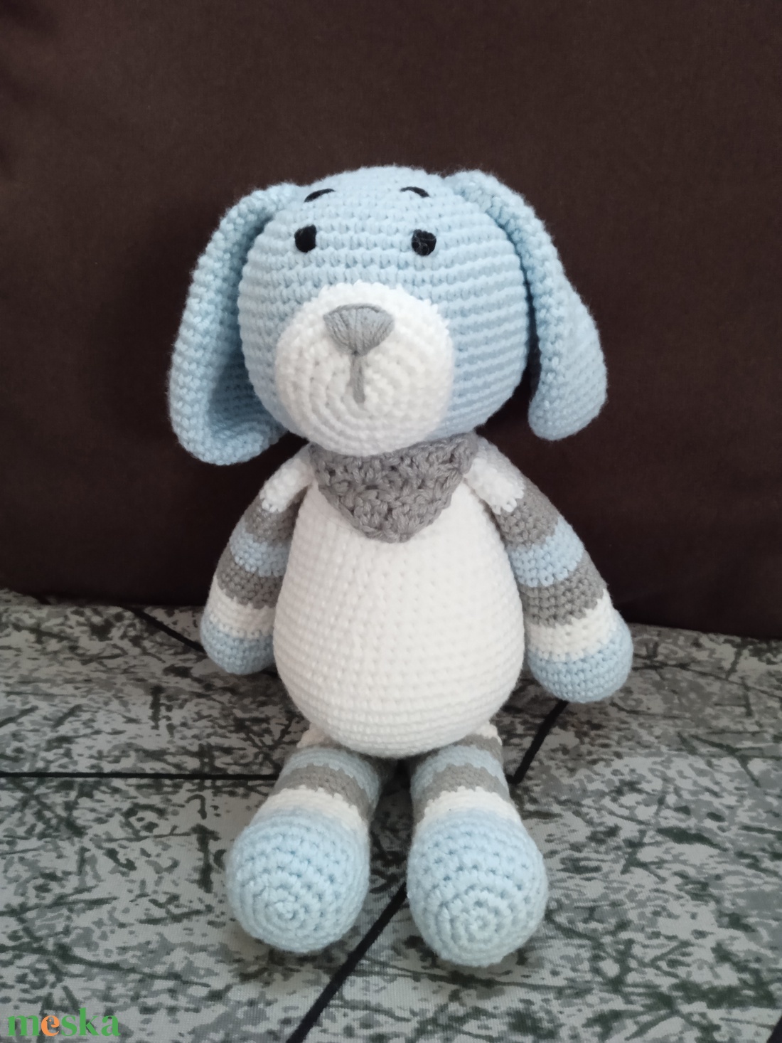 Amigurumi Nyakkendős kutyus - játék & sport - plüssállat & játékfigura - kutya - Meska.hu Amigurumi Nyakkendős kutyus - játék & sport - plüssállat & játékfigura - kutya - Meska.hu