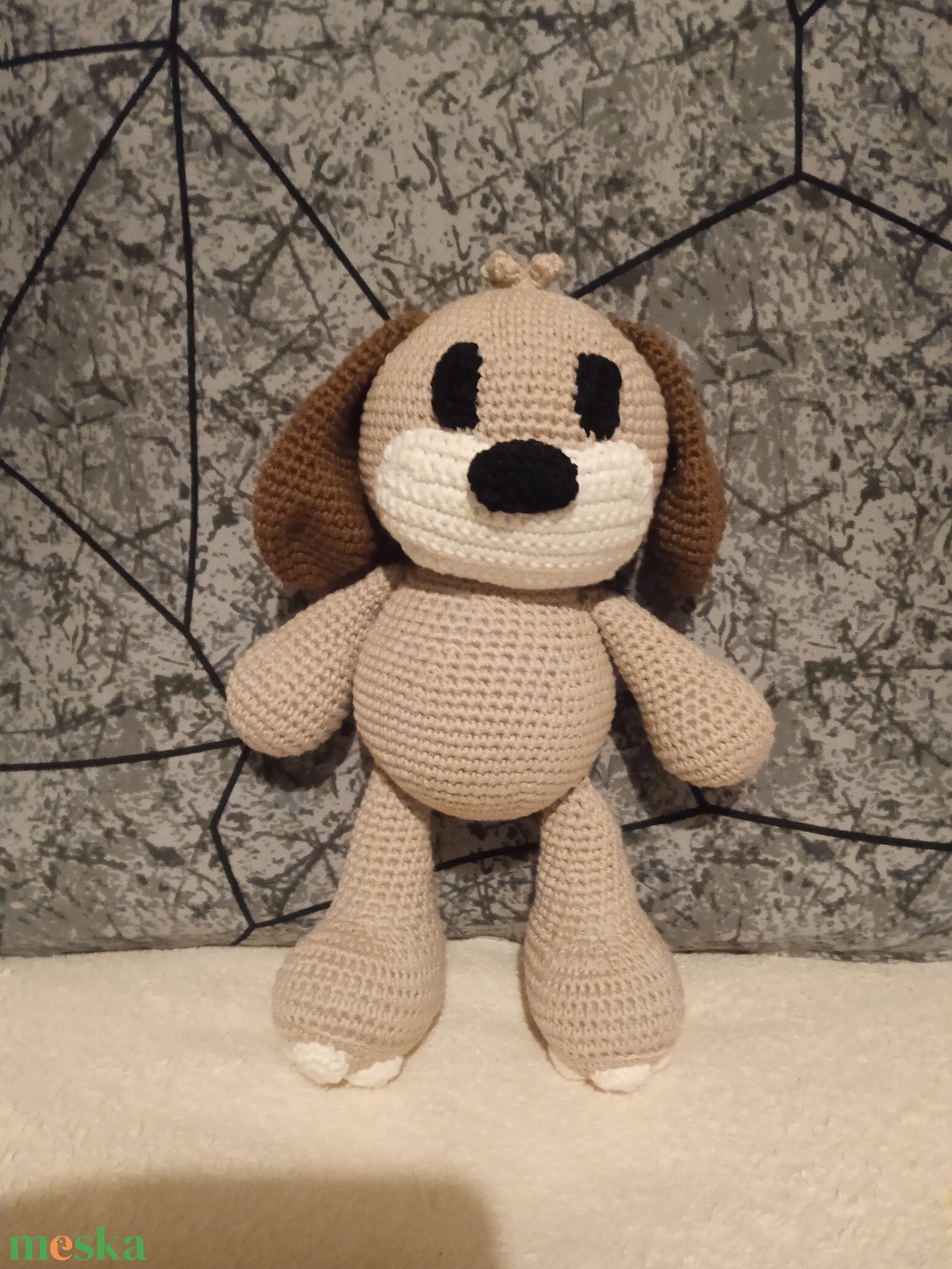 Amigurumi Bébi kutyus - játék & sport - plüssállat & játékfigura - kutya - Meska.hu