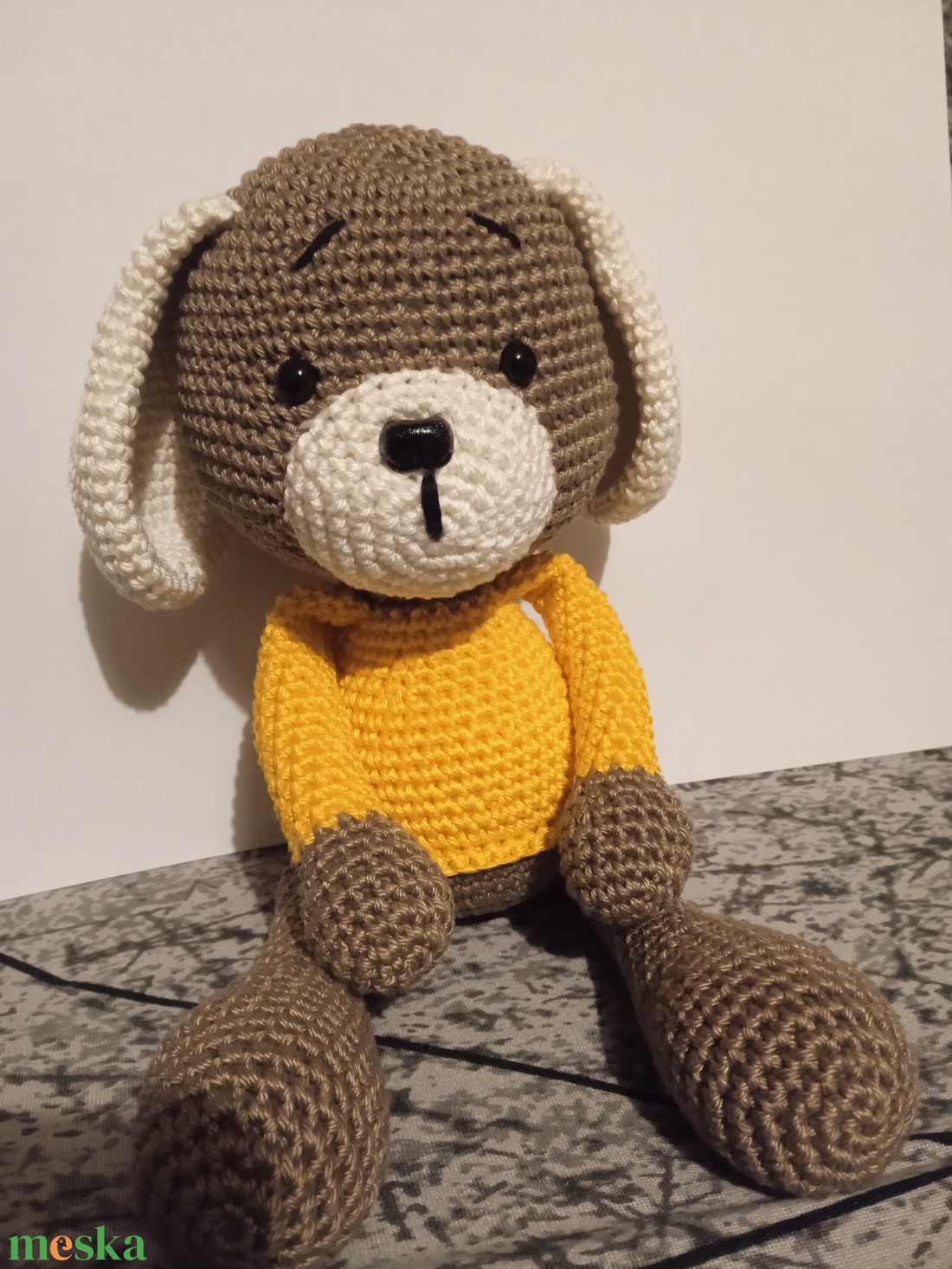 Amigurumi kutyuska - játék & sport - plüssállat & játékfigura - kutya - Meska.hu Amigurumi kutyuska - játék & sport - plüssállat & játékfigura - kutya - Meska.hu