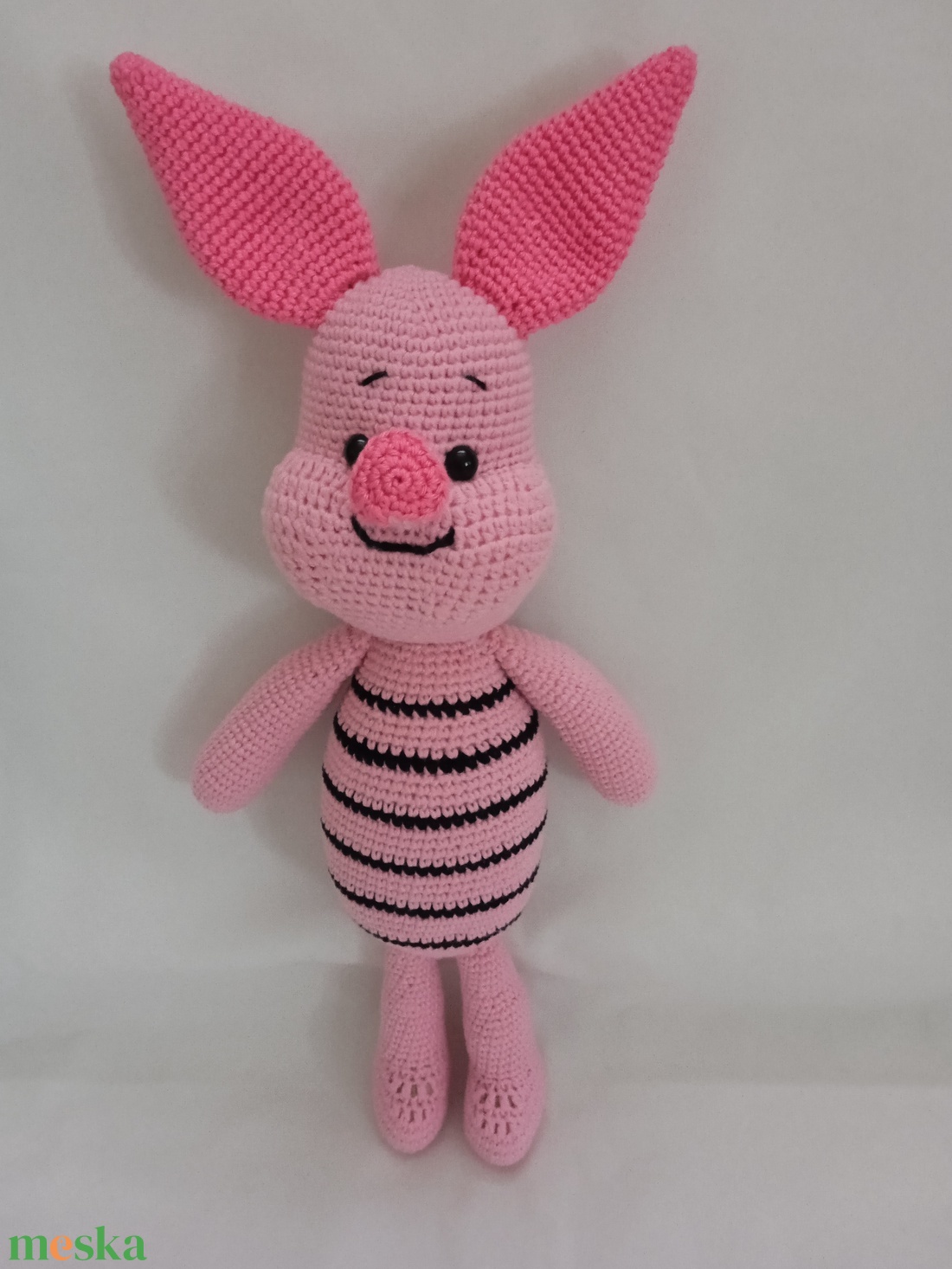 Amigurumi Malacka - játék & sport - plüssállat & játékfigura - malac - Meska.hu