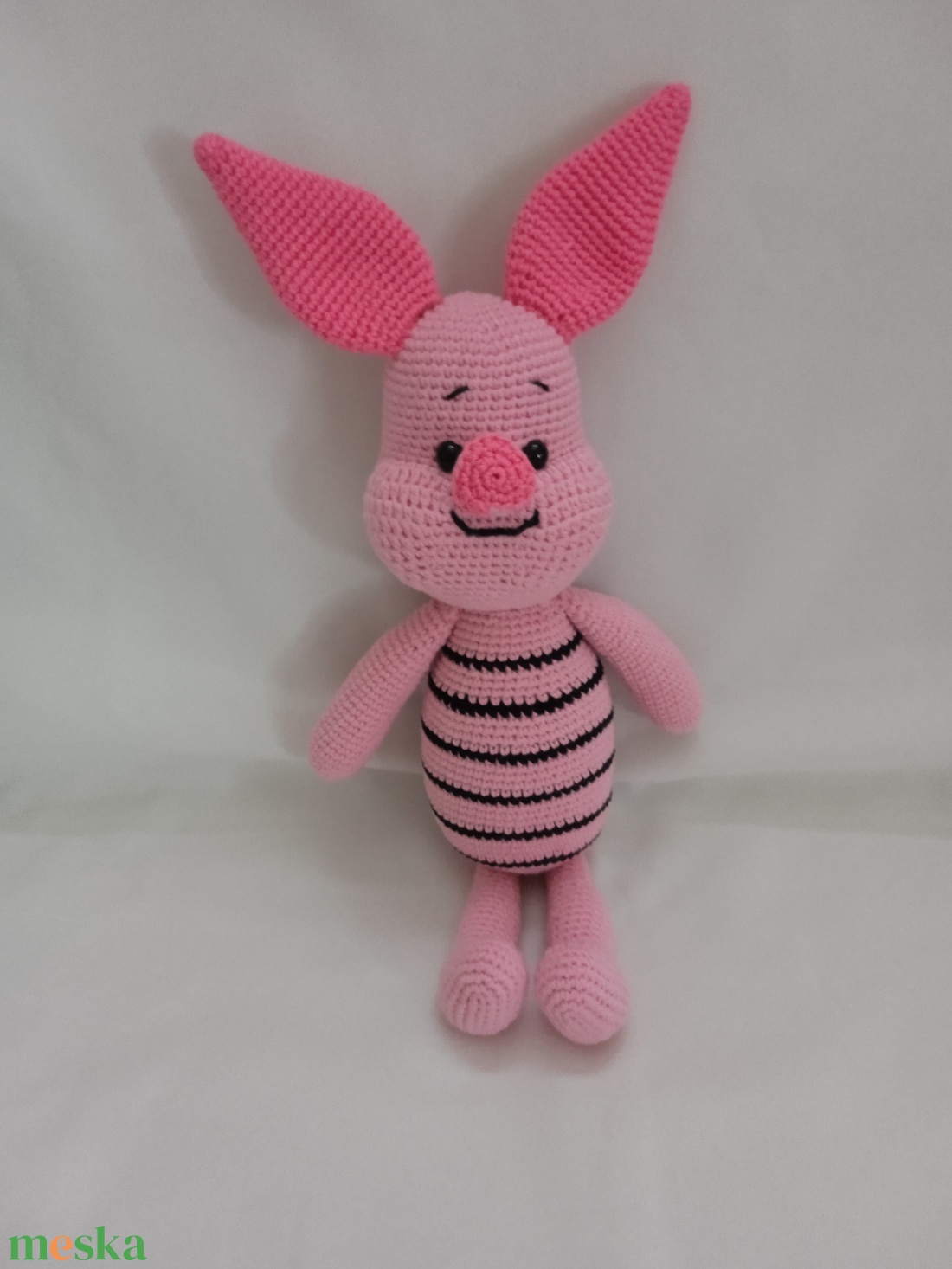 Amigurumi Malacka - játék & sport - plüssállat & játékfigura - malac - Meska.hu