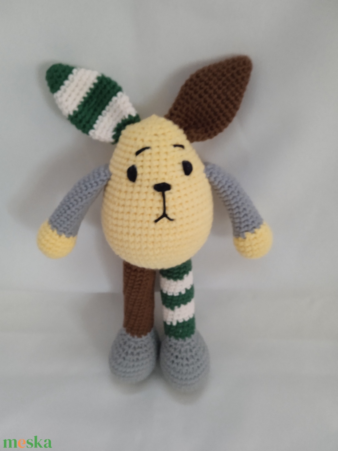 Amigurumi Tojásnyuszi - játék & sport - plüssállat & játékfigura - nyuszi - Meska.hu