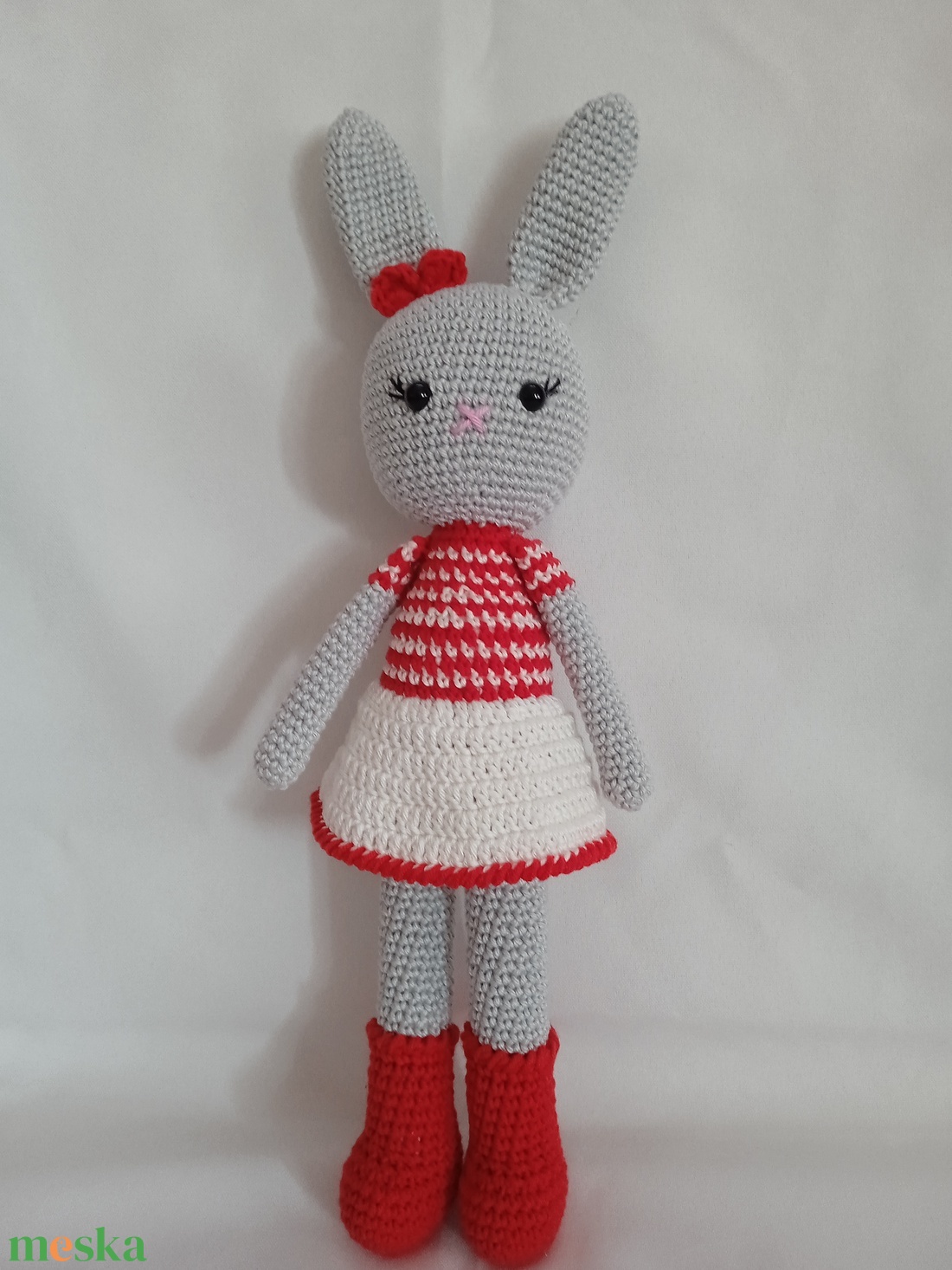 Amigurumi Nyuszilány - játék & sport - plüssállat & játékfigura - nyuszi - Meska.hu Amigurumi Nyuszilány - játék & sport - plüssállat & játékfigura - nyuszi - Meska.hu