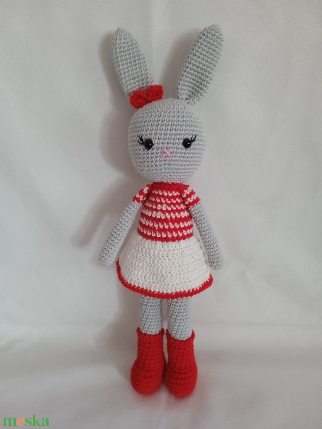 Amigurumi Nyuszilány - játék & sport - plüssállat & játékfigura - nyuszi - Meska.hu Amigurumi Nyuszilány - játék & sport - plüssállat & játékfigura - nyuszi - Meska.hu