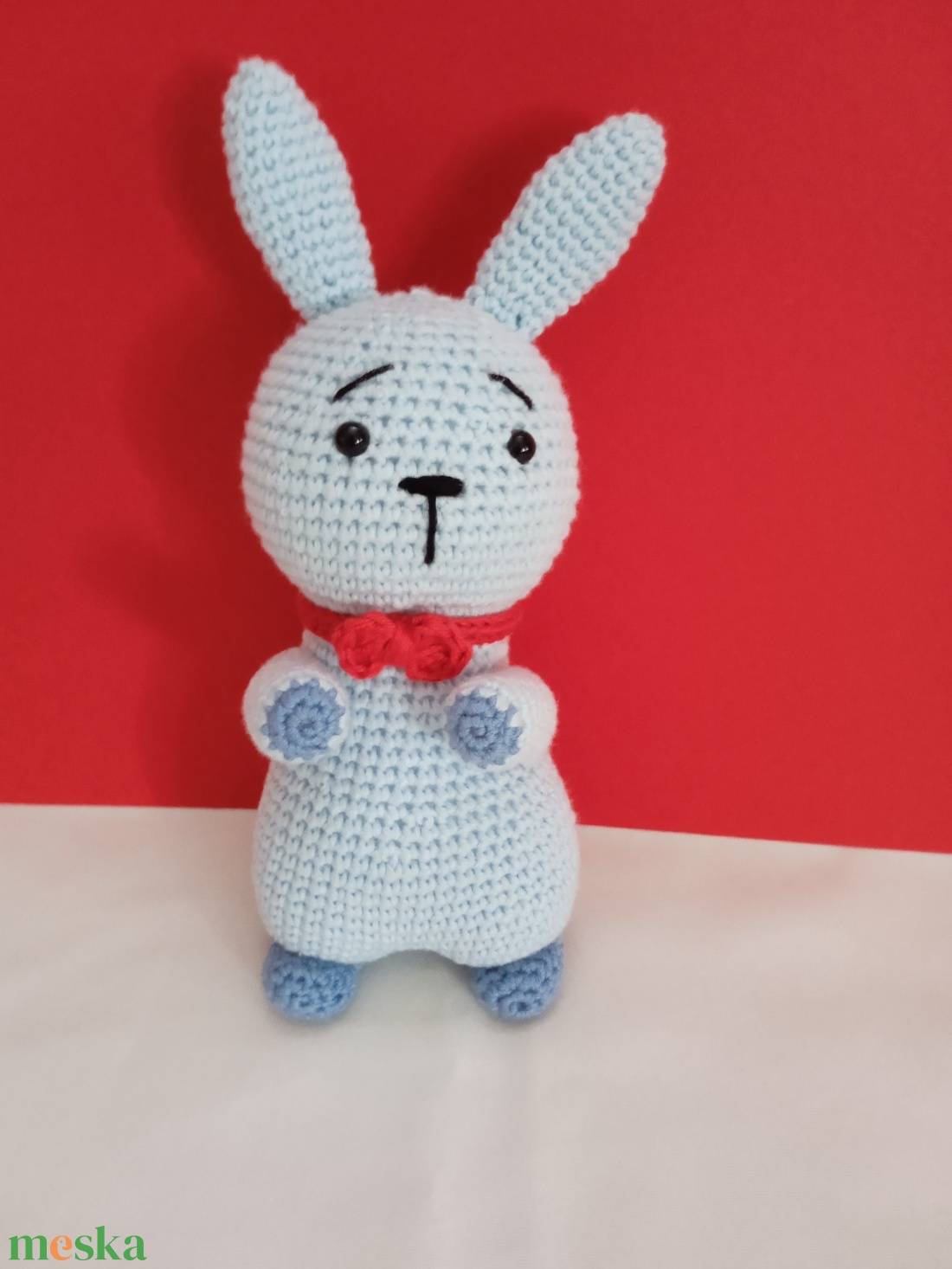 Amigurumi Nyuszóka - játék & sport - plüssállat & játékfigura - nyuszi - Meska.hu