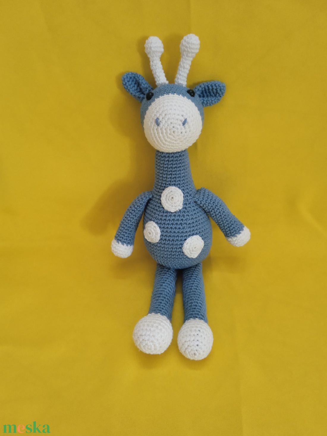 Amigurumi Zsiráf - játék & sport - plüssállat & játékfigura - zsiráf - Meska.hu