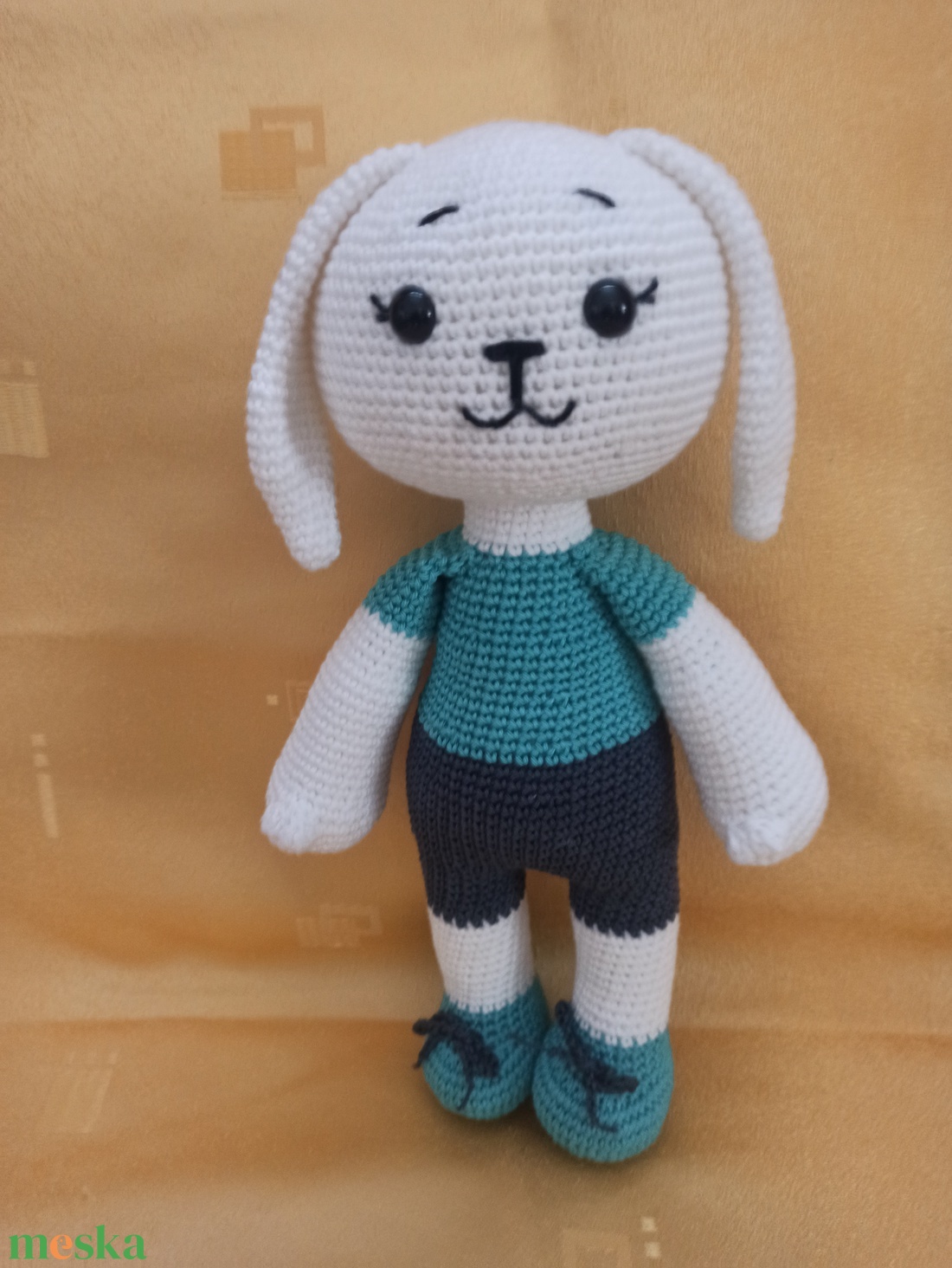 Amigurumi Nyuszkó - játék & sport - plüssállat & játékfigura - nyuszi - Meska.hu