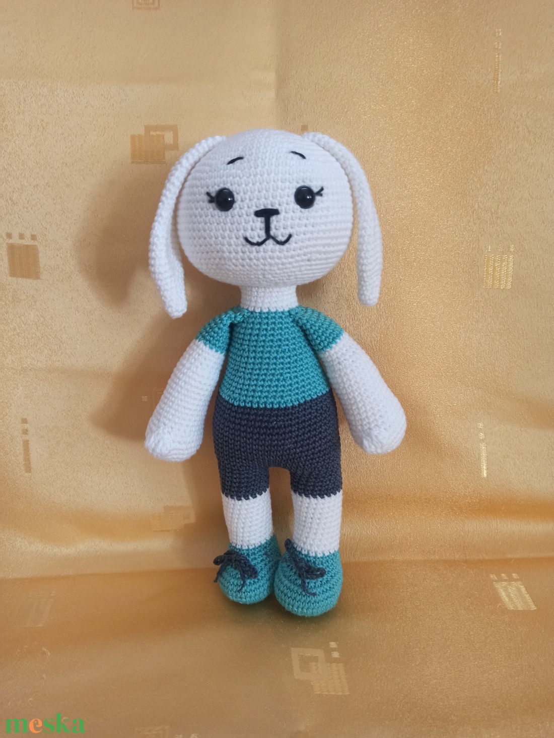 Amigurumi Nyuszkó - játék & sport - plüssállat & játékfigura - nyuszi - Meska.hu