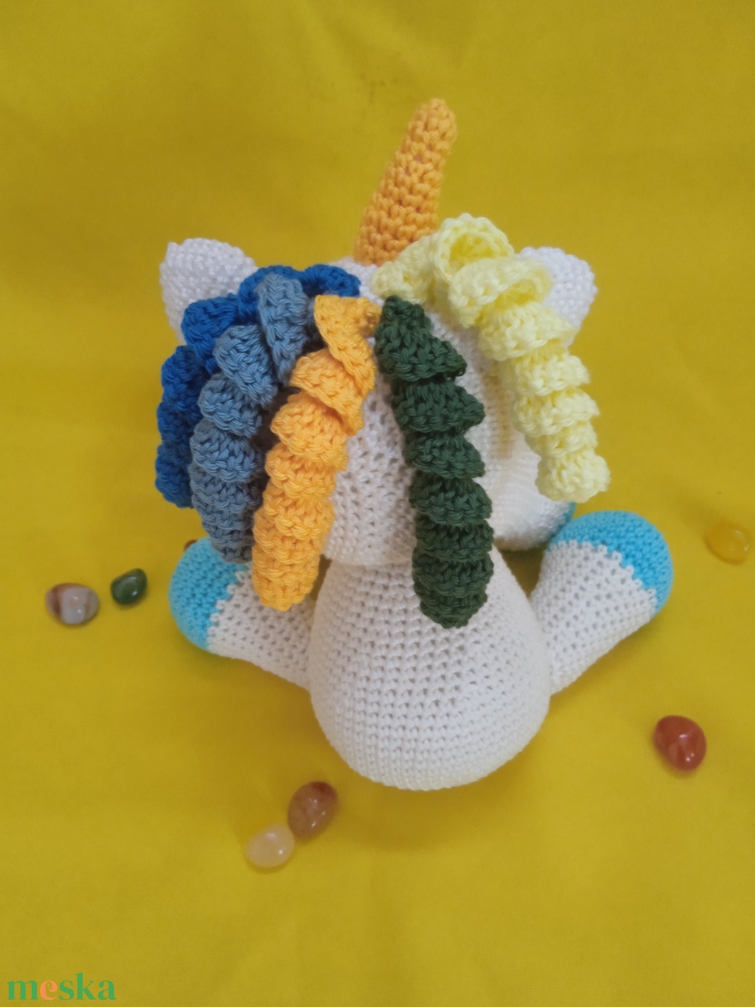 Amigurumi Unikornis - játék & sport - plüssállat & játékfigura - más figura - Meska.hu