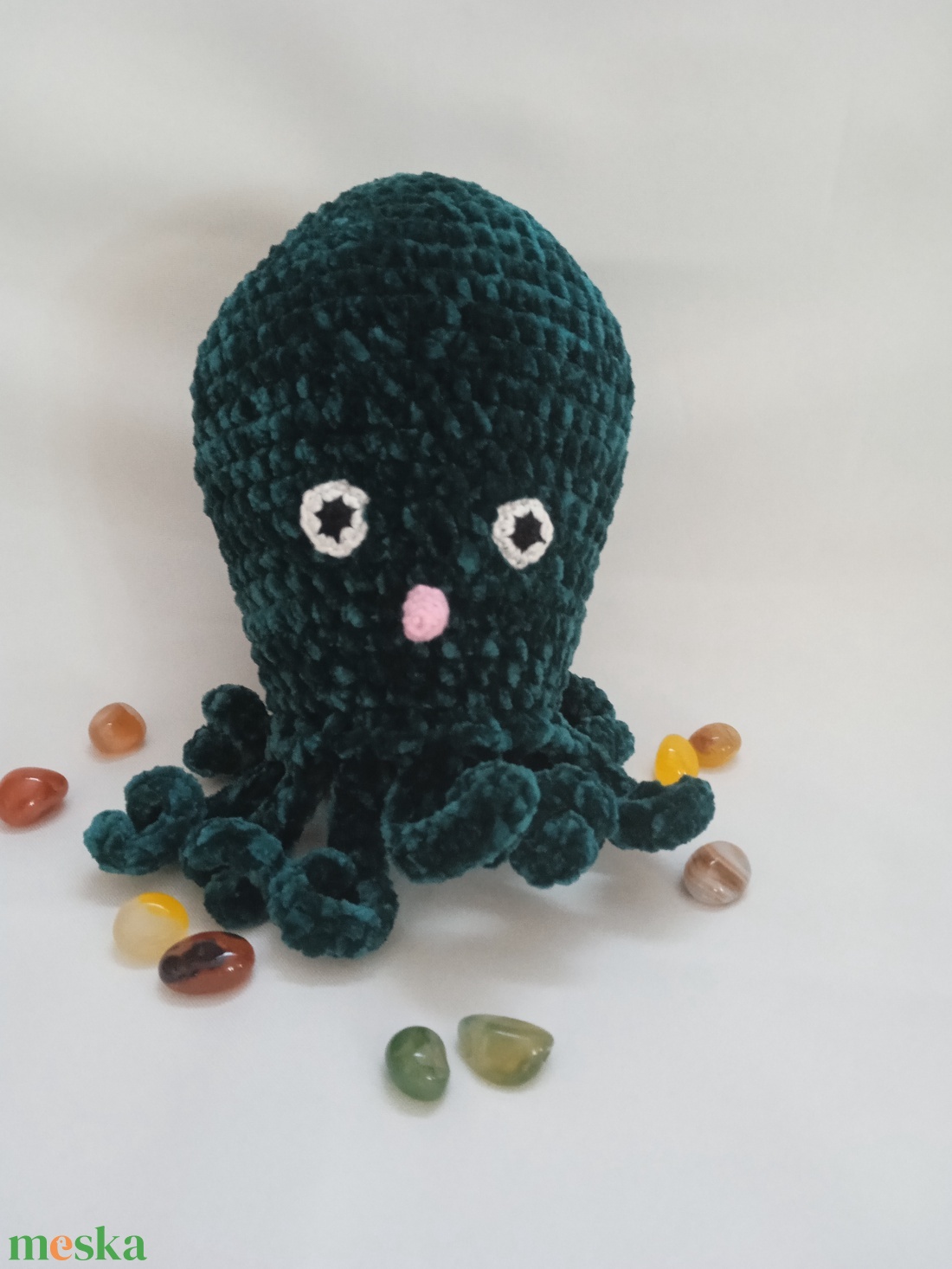 Amigurumi Polip - játék & sport - plüssállat & játékfigura - más figura - Meska.hu