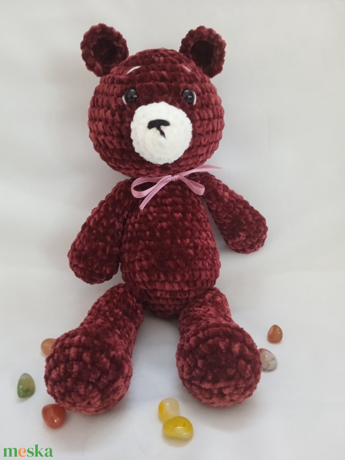 Amigurumi Plüss Maci - játék & sport - plüssállat & játékfigura - maci - Meska.hu