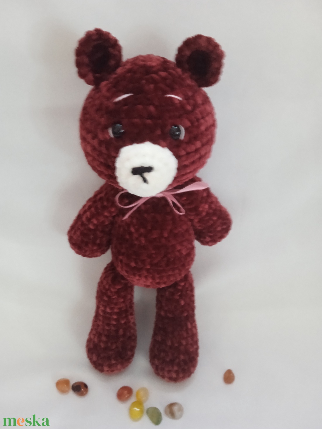 Amigurumi Plüss Maci - játék & sport - plüssállat & játékfigura - maci - Meska.hu