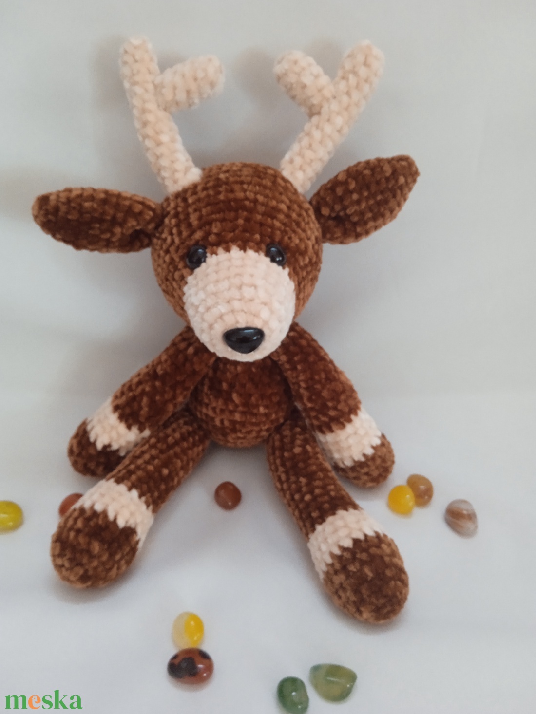 Amigurumi Szarvas - játék & sport - plüssállat & játékfigura - más figura - Meska.hu Amigurumi Szarvas - játék & sport - plüssállat & játékfigura - más figura - Meska.hu