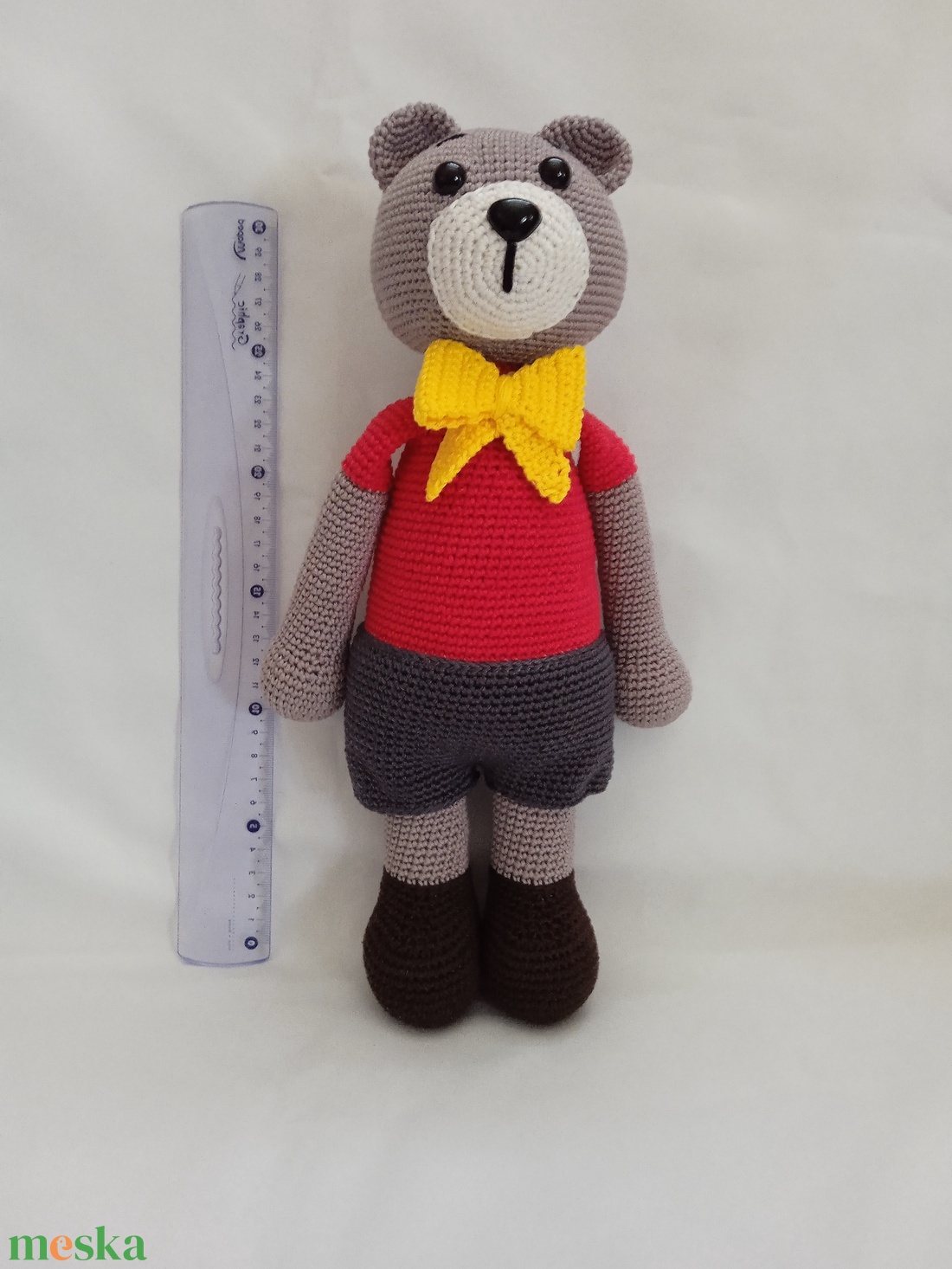 Amigurumi Nagymaci - játék & sport - plüssállat & játékfigura - maci - Meska.hu