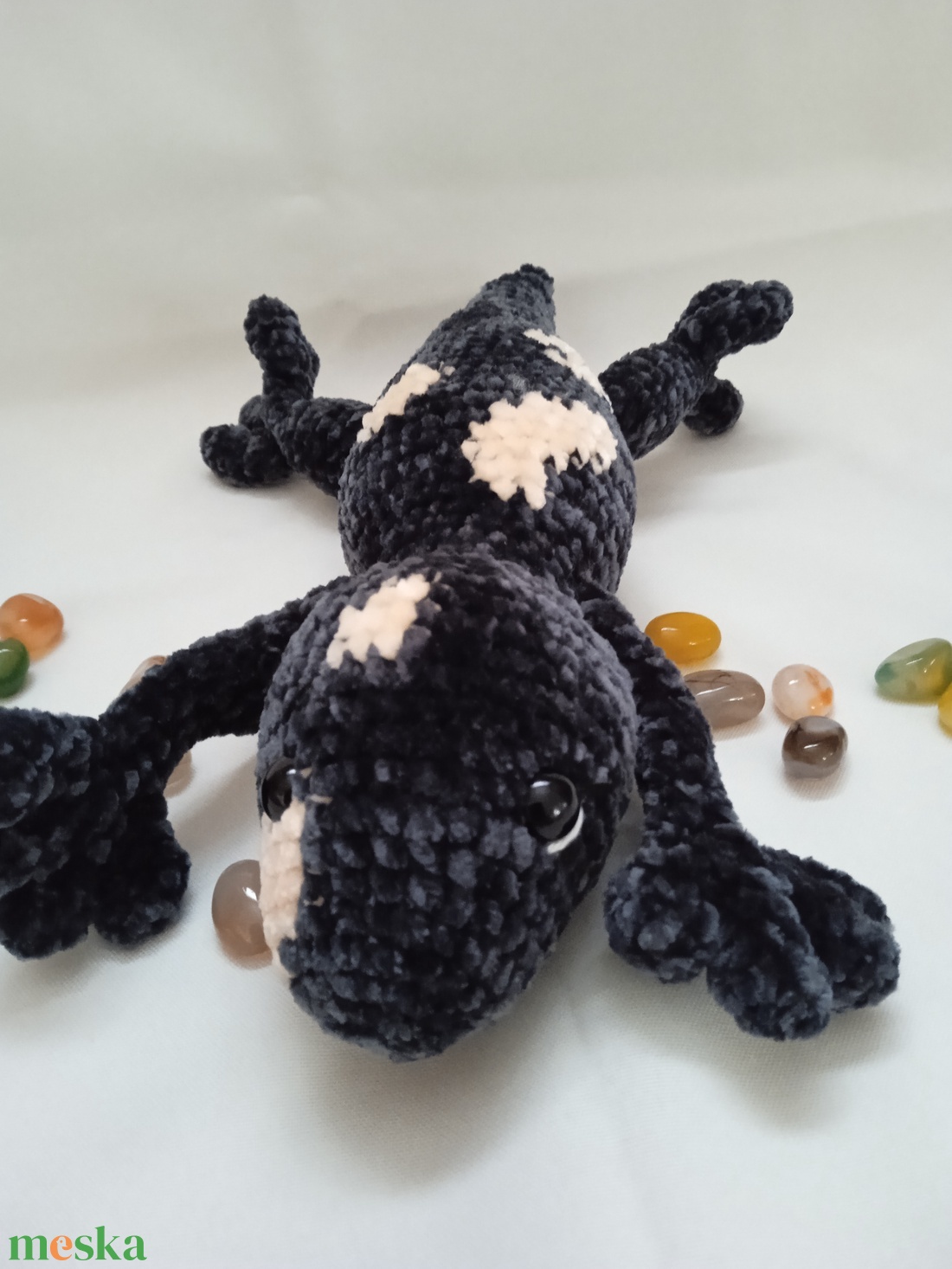 Amigurumi Szalamandra - játék & sport - plüssállat & játékfigura - más figura - Meska.hu Amigurumi Szalamandra - játék & sport - plüssállat & játékfigura - más figura - Meska.hu