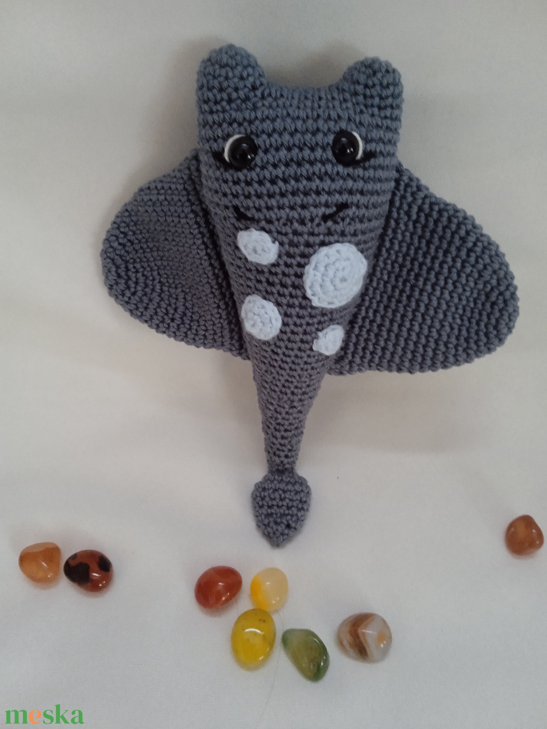 Amigurumi Rája - játék & sport - plüssállat & játékfigura - más figura - Meska.hu Amigurumi Rája - játék & sport - plüssállat & játékfigura - más figura - Meska.hu