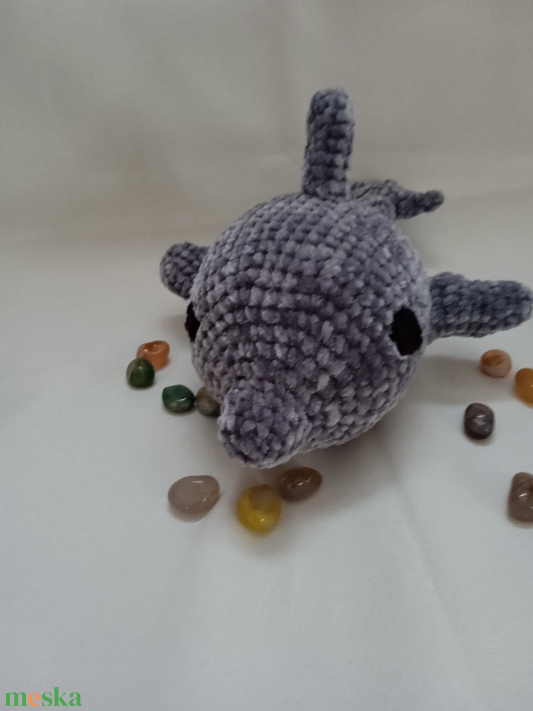 Amigurumi Delfin - játék & sport - plüssállat & játékfigura - más figura - Meska.hu