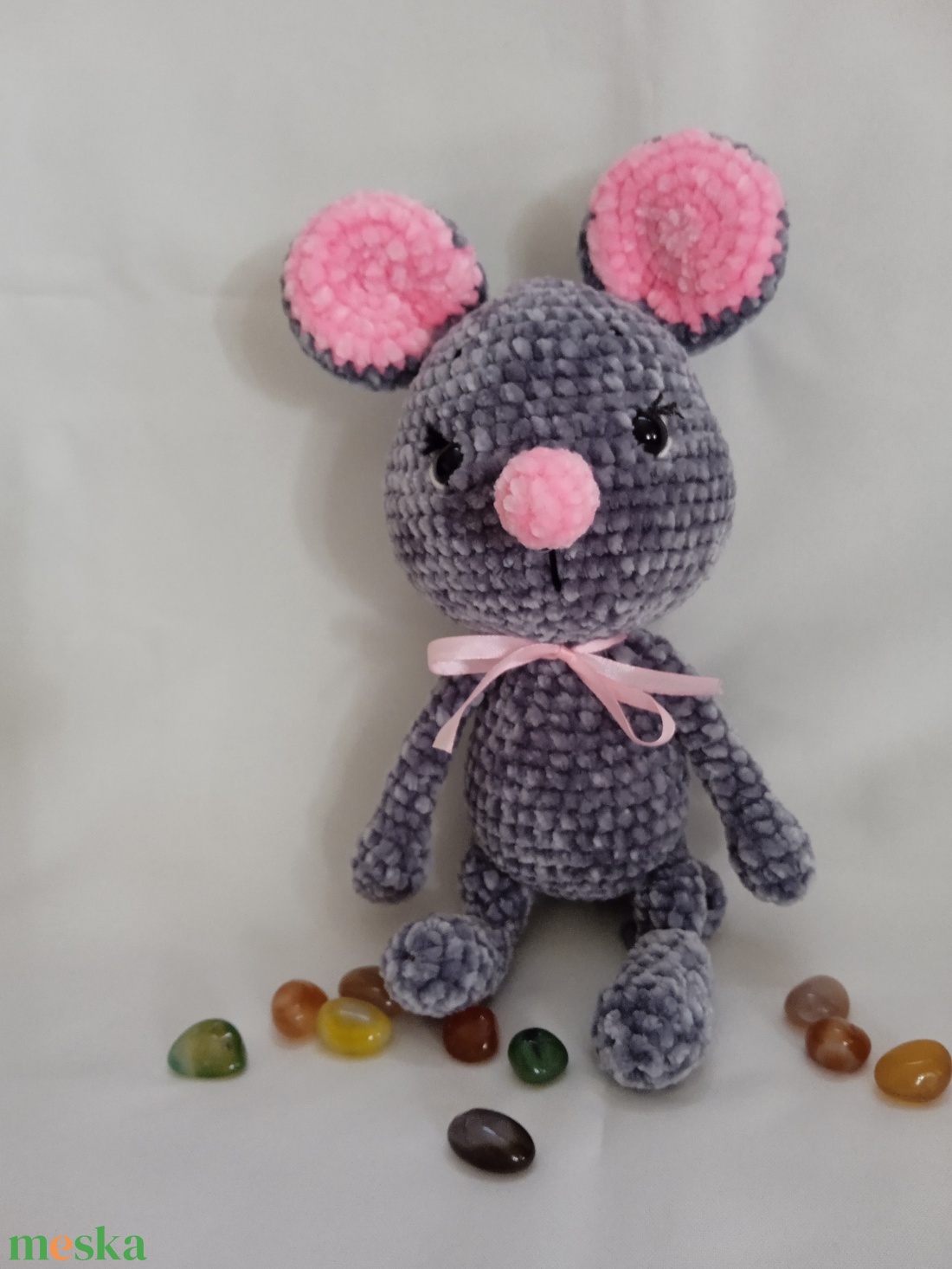 Amigurumi Egér - játék & sport - plüssállat & játékfigura - egér - Meska.hu Amigurumi Egér - játék & sport - plüssállat & játékfigura - egér - Meska.hu